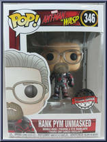 Hank Pym (Unmasked) (Special Edition) from Ant-Man - Ant-Man and the Wasp Pop! manufactured by Funko [Front]