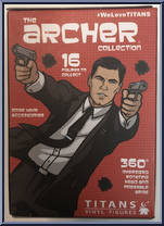 Cyril Figgis from Archer - Blind Boxed manufactured by Titan Merchandise [Back]