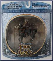 Eomer on Horseback from Armies of Middle Earth - Warriors and Battle Beasts - Wave 3 manufactured by Play Along [Front]