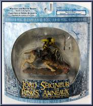 Sharku on Warg from Armies of Middle Earth - Warriors and Battle Beasts - Wave 1 manufactured by Play Along [Front]