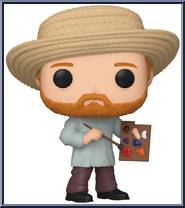 Vincent van Gogh from Artists - Pop! Vinyl Figures manufactured by Funko [Loose]