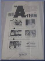 B.A. Baracus from A-Team - 6" Scale manufactured by Galoob [Back]