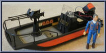 Motorized Patrol Boat Action Figure
