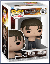 Eren Jaeger (Open Shirt) from Attack on Titan - Pop! Vinyl Figures manufactured by Funko [Front]