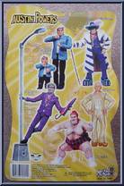 Goldmember from Austin Powers - Goldmember - Basic Series manufactured by Mezco [Back]
