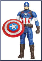 Captain America from Avengers - Age of Ultron - 4" Avenger All Stars manufactured by Hasbro [Loose]