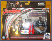 Hawkeye & Falcon from Avengers - Age of Ultron - Exclusives manufactured by Hasbro [Front]