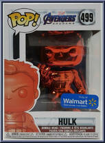 Hulk (Gauntlet) (Red Chrome) from Avengers - Avengers Endgame Pop! manufactured by Funko [Front]