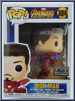 Iron Man (Mark L) (Unmasked) from Avengers - Avengers Infinity War Pop! manufactured by Funko [Front]