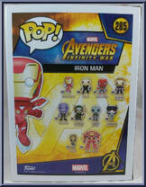 Iron Man (Mark L) (Red Chrome) from Avengers - Avengers Infinity War Pop! manufactured by Funko [Back]