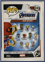 Iron Spider (Gauntlet) from Avengers - Avengers Endgame Pop! manufactured by Funko [Back]