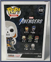 Taskmaster (Gamerverse) from Avengers - Avengers Pop! manufactured by Funko [Back]