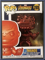 Thanos (Gauntlet) (Red Chrome) from Avengers - Avengers Infinity War Pop! manufactured by Funko [Front]