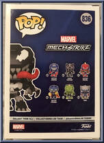 Venom from Avengers - Mech Strike Pop! manufactured by Funko [Back]