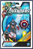 Captain America (Super Shield) from Avengers - Comic Series manufactured by Hasbro [Front]