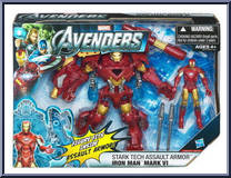Iron Man from Avengers - Assault Armor Sets manufactured by Hasbro [Front]
