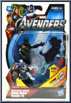 Iron Man (Reactron Armor Mark VI) from Avengers - Concept Series manufactured by Hasbro [Front]