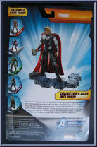 Thor from Avengers - Movie Series - Wal-Mart manufactured by Hasbro [Back]