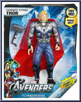 Thor (Hammer Strike) from Avengers - 10" Scale manufactured by Hasbro [Front]