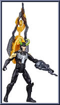 Venomized Loki (Battle Gear Scepter) from Avengers - Epic World of Action manufactured by Hasbro [Loose]