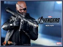 Nick Fury from Avengers - The Avengers manufactured by Hot Toys [Loose]
