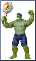 Hulk from Avengers - Infinity War - Basic Series manufactured by Hasbro [Loose]