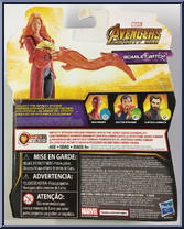 Scarlet Witch from Avengers - Infinity War - Basic Series manufactured by Hasbro [Back]