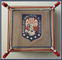 Wrestling Ring from AWA - Accessories manufactured by Remco [Loose]