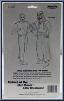 Sheik from AWA - Series 5 manufactured by Remco [Back]