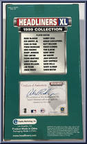 Alex Rodriguez from Baseball Headliners - 1999 Season - XL manufactured by Corinthian [Back]