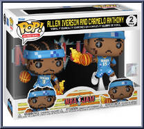 Allen Iverson and Carmelo Anthony from Basketball - NBA Jam Pop! manufactured by Funko [Front]