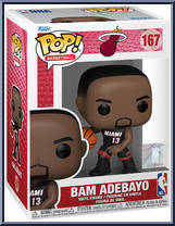 Bam Adebayo (Heat) from Basketball - Pop! Vinyl Figures manufactured by Funko [Front]