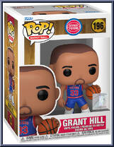 Grant Hill (Rookie Season) (Pistons) from Basketball - Pop! Vinyl Figures manufactured by Funko [Front]