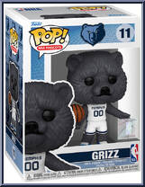 Grizz the Bear (Memphis Grizzlies) from Basketball - Mascots Pop! manufactured by Funko [Front]