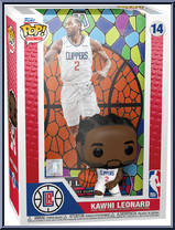 Kawhi Leonard (Mosaic) from Basketball - Pop! Trading Cards manufactured by Funko [Front]