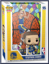 Stephen Curry (Mosaic) from Basketball - Pop! Trading Cards manufactured by Funko [Front]