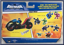 Batman vs. Gorilla Grodd from Batman Brave & The Bold - Action League manufactured by Mattel [Back]