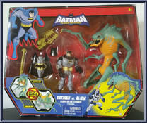Batman vs Alien (Clash in the Cosmos) from Batman Brave & The Bold - Vehicles manufactured by Mattel [Front]