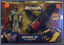 Skyforce Jet (with Batman) from Batman Brave & The Bold - Vehicles manufactured by Mattel [Front]