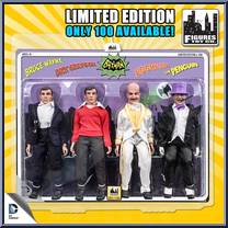 Bruce Wayne / Dick Grayson / Egghead / Penguin from Batman - Classic TV Series - Multi-Packs manufactured by Figures Toy Company [Front]