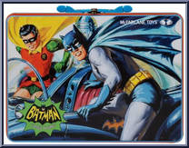 Retro Batman 66 Lunchbox 4-Pack from Batman - Classic TV Series - Basic Series manufactured by McFarlane [Front]