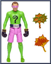 Riddler (Boxing Gloves) from Batman - Classic TV Series - Basic Series manufactured by McFarlane [Loose]