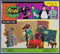 Villain's Lair from Batman - Classic TV Series - Accessories manufactured by McFarlane [Back]