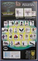 Batman (Wing Blast) from Batman Forever - Series 2 manufactured by Kenner [Back]