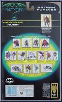 Robin (Hydro Claw) from Batman Forever - Series 1 manufactured by Kenner [Back]
