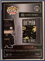 Batman (1989) from Batman - Batman 80 Years Pop! manufactured by Funko [Back]
