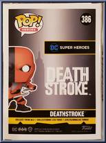 Deathstroke from Batman - Batman Pop! manufactured by Funko [Back]