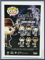 Harvey Bullock from Batman - Gotham Before the Legend Pop! manufactured by Funko [Back]