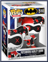 Patchwork Harley Quinn from Batman - Patchwork Pop! manufactured by Funko [Front]