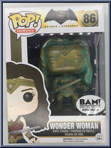Wonder Woman (Patina) from Batman - Batman v Superman Pop! manufactured by Funko [Front]